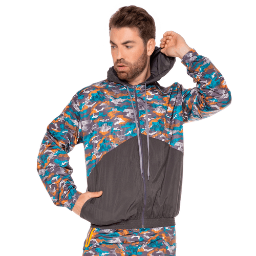 Jaqueta Army Memory Camuflado Neon