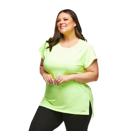 Blusa Plus Size Alongada Suplex Light