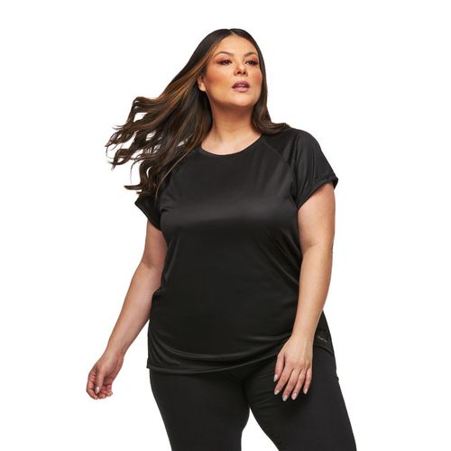 Blusa Plus Size Alongada Helanquinha Dry Fit