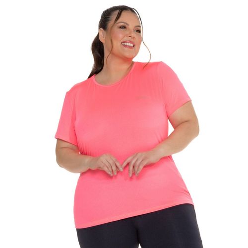 Blusa Plus Size Manga Curta Aero Sport