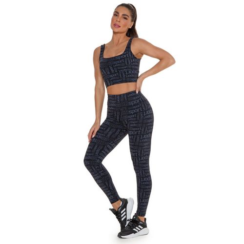 Legging Estampada CR Sport Poliamida