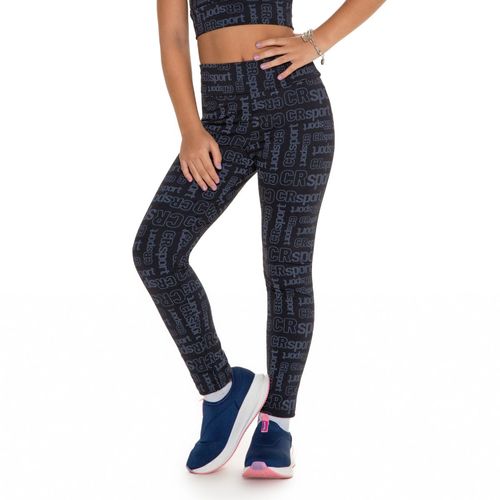 Legging Juvenil Estampada CR Sport Poliamida