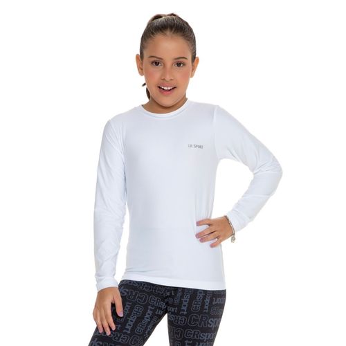 Blusa Juvenil Manga Longa UV Flexim Max