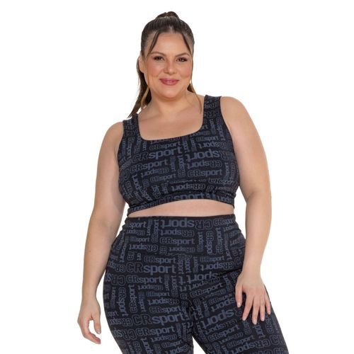 Top Plus Size Long Poliamida