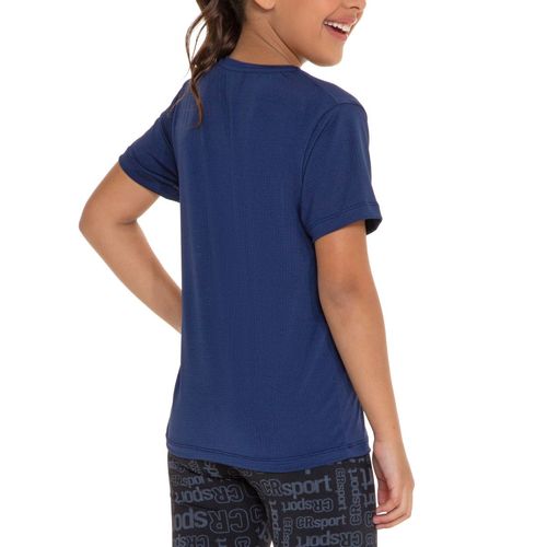 Blusa Infantil Manga Curta Aero Sport