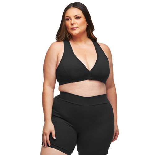 Top Nadador Plus Size Poliamida