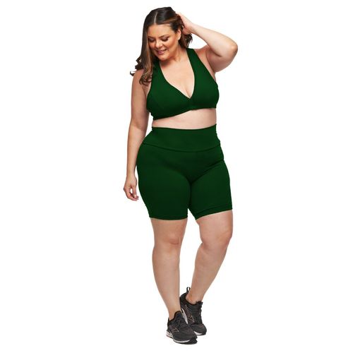 Bermuda Esportiva Básica Cós Alto Plus Size