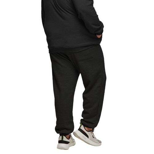 Calça Plus Size Jogger 3 Bolsos Moletom Felpa