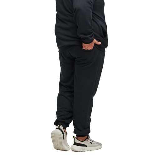 Calça Plus Size Jogger 1 Bolso Moletom Felpa