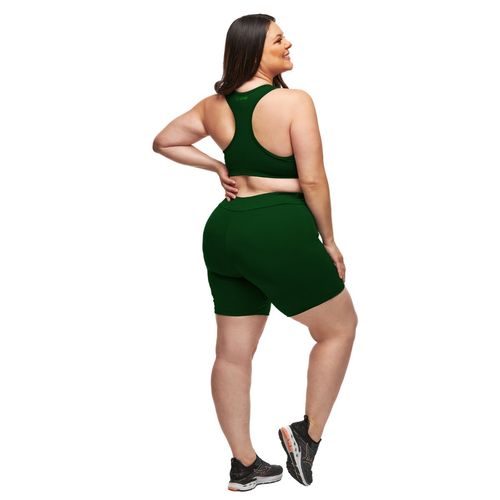 Bermuda Essentials Esportiva Básica Plus Size