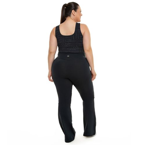 Calça Flare Plus Size Modeladora