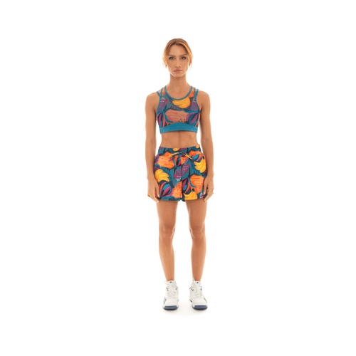 Shorts Sobreposto Tropicalia