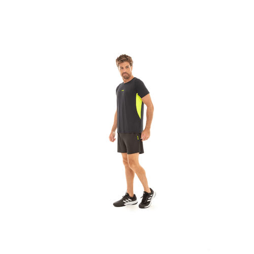 Shorts Cut Out Neon Black